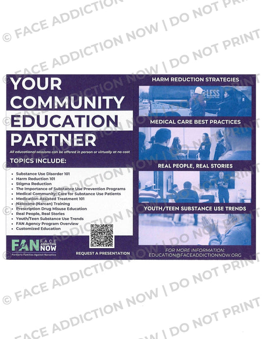 Community Education Rack Card